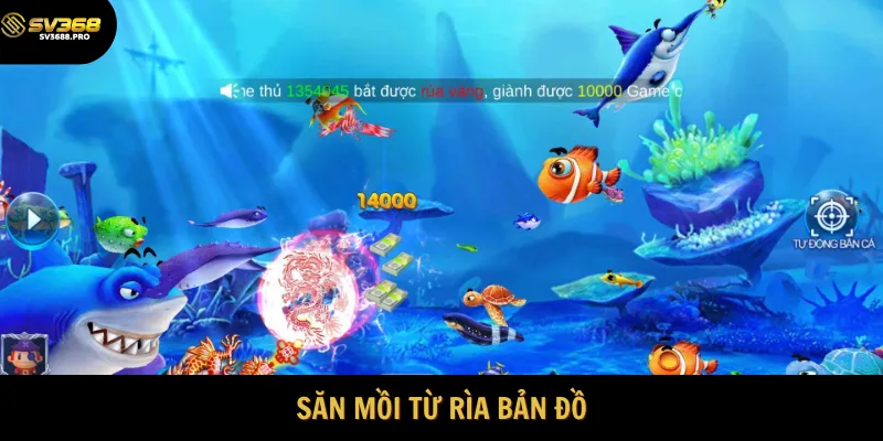 Săn mồi từ rìa bản đồ